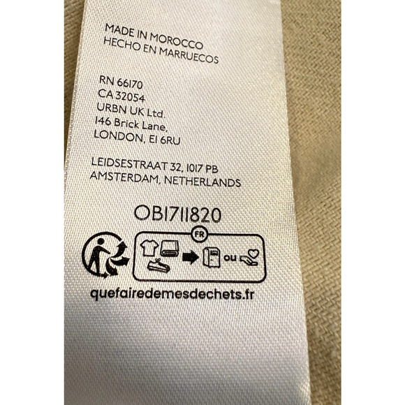 NEW FREE PEOPLE WE THE FREE IVORY HIGH ROLLER ONE PIECE JUMPSUIT SZ M - Picture 9 of 9